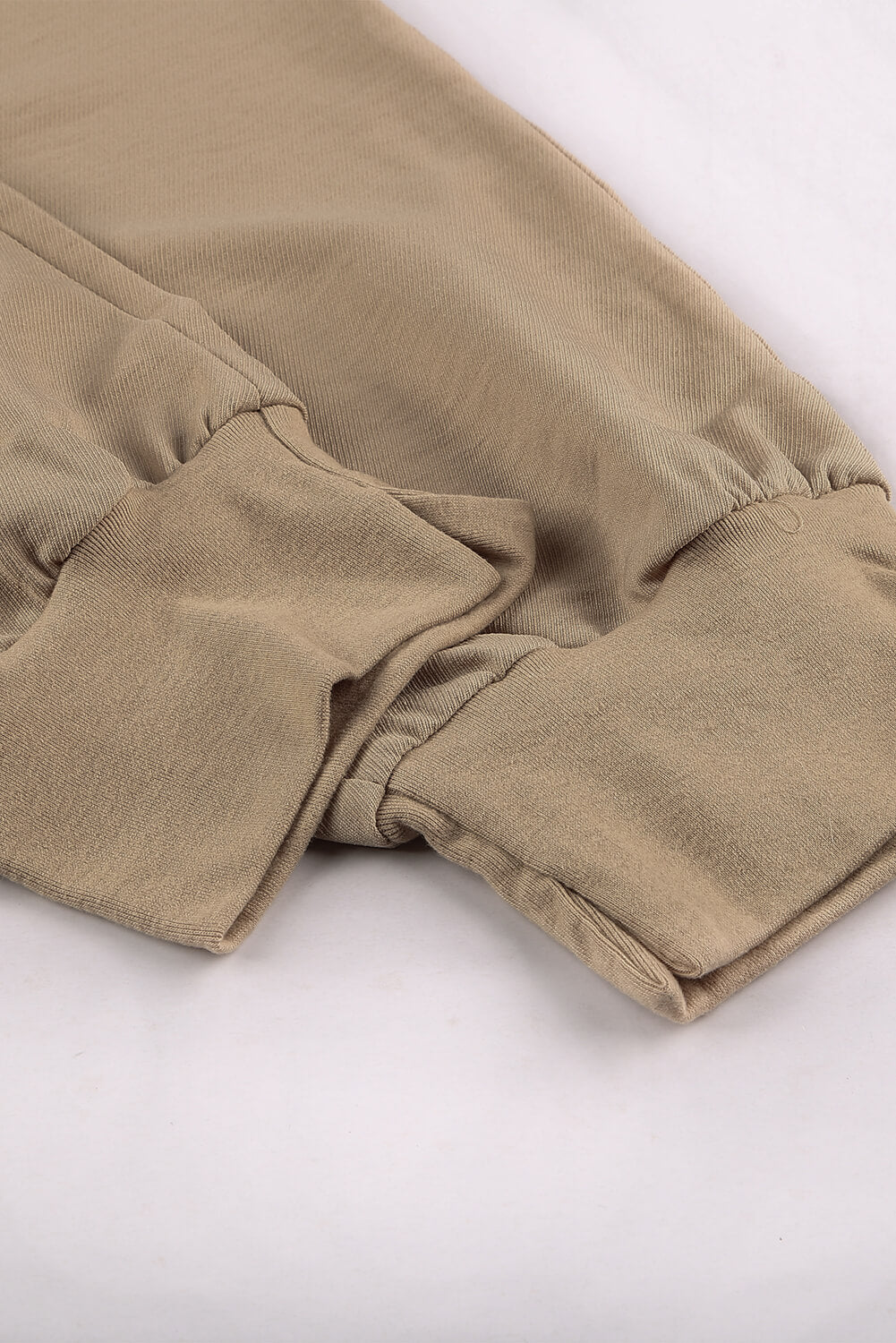 Khaki Pocketed Casual Joggers